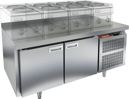 СТОЛ С ОХЛАЖД.ШКАФОМ HICOLD GN11/TN LT
