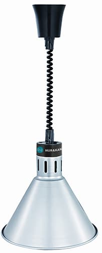 ЛАМПА ИНФРАКРАСНАЯ HURAKAN HKN-DL800 СЕРЕБР.