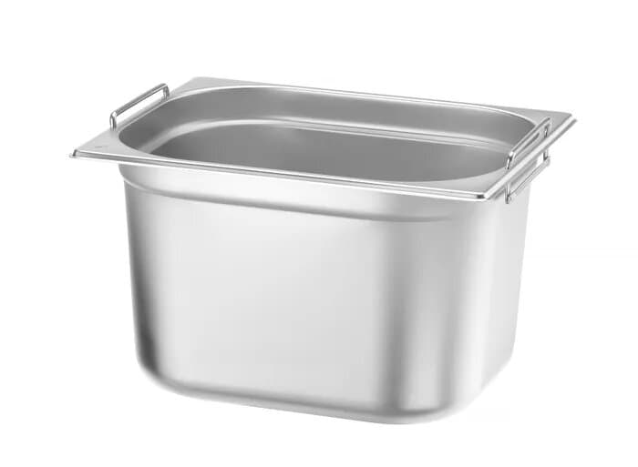 ГАСТРОЕМКОСТЬ HURAKAN GN-H 1/2-150 С РУЧКАМИ