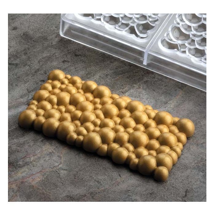 Форма д/шок. "Chocolate Bar Sparkling" 155х77мм h12мм, 100гр, 3 ячейки, п/к PC5001