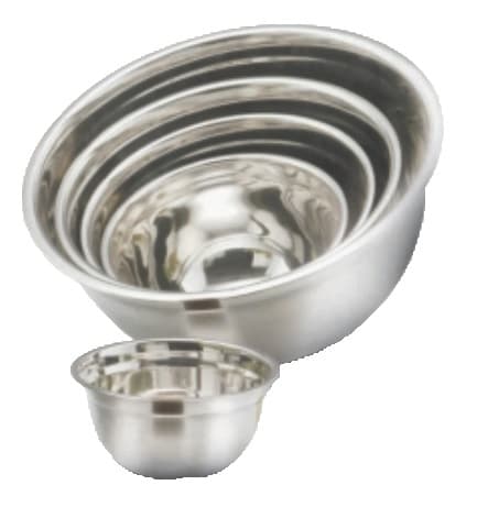 Миска полусферическая 0,6л d14см, без ручек, нерж.сталь GBL14
