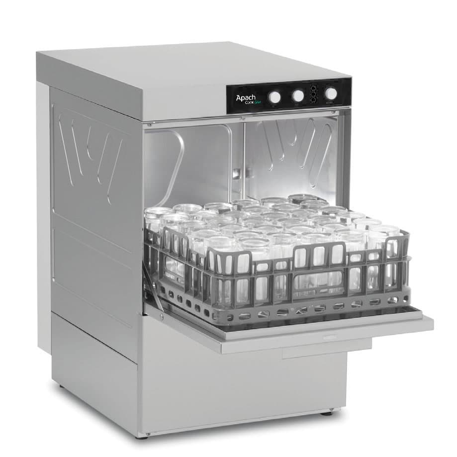 МАШИНА ПОСУДОМОЕЧНАЯ APACH AFTRD500 DDP (919048) ФРОНТАЛЬНАЯ С ПОМПОЙ