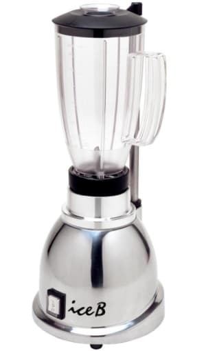 БЛЕНДЕР MACAP B100 (C13) ХРОМ ПЛАСТИКОВЫЙ СТАКАН