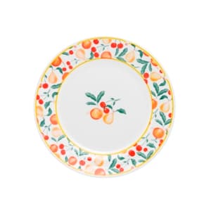 Тарелка мелкая FLAMINGO FRUITS 22см Oxford 90521, SC02-9410