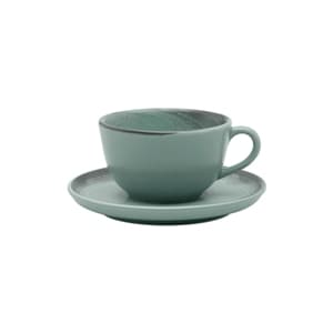 Пара чайная FLAT Shape PACIFICO (чашка 200мл и блюдце 14см) Oxford 136497, AO04-1C07