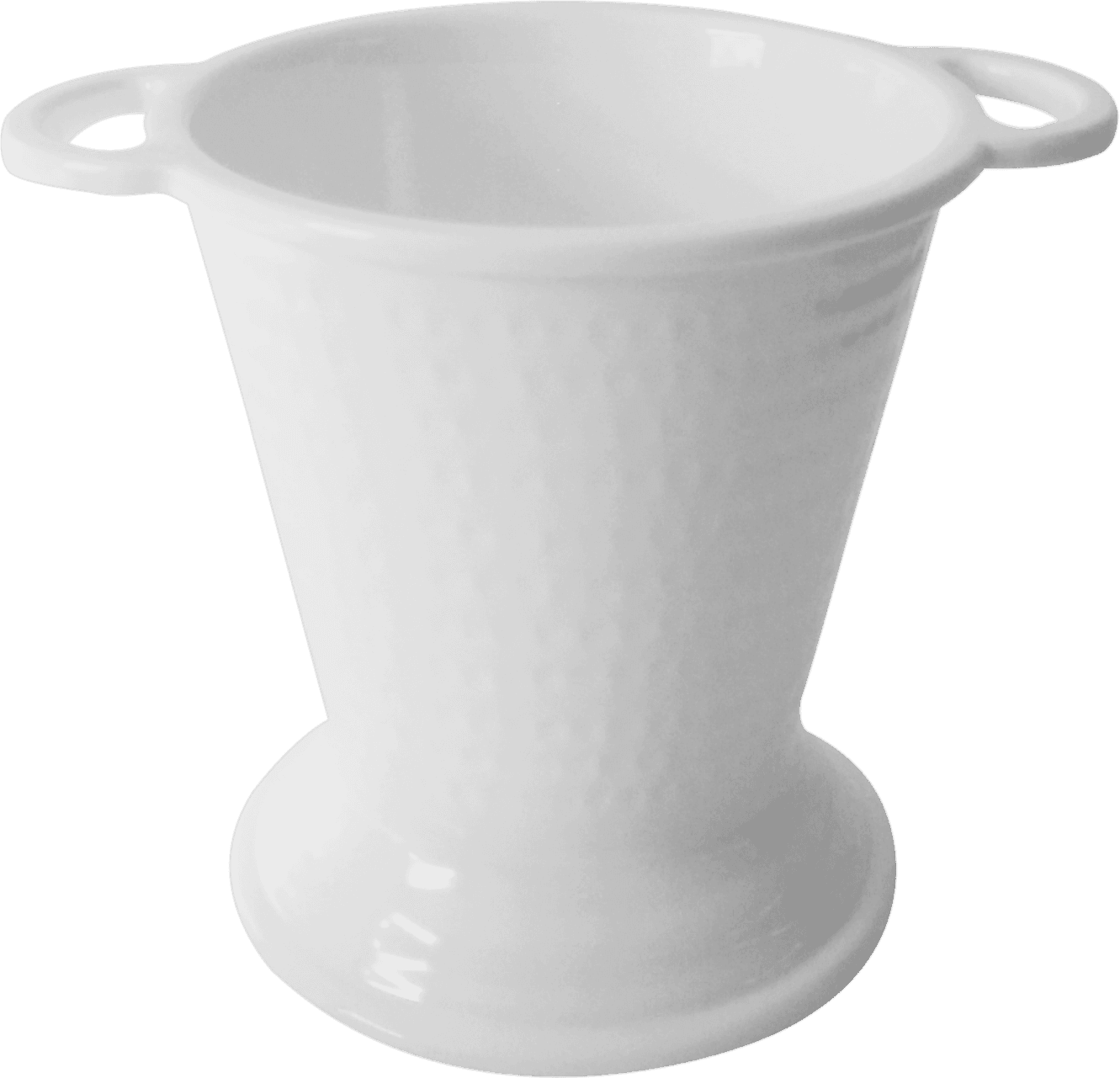 Емкость для закусок 0,5л d15,2см, меламин, Bucket, цвет белый H-2389