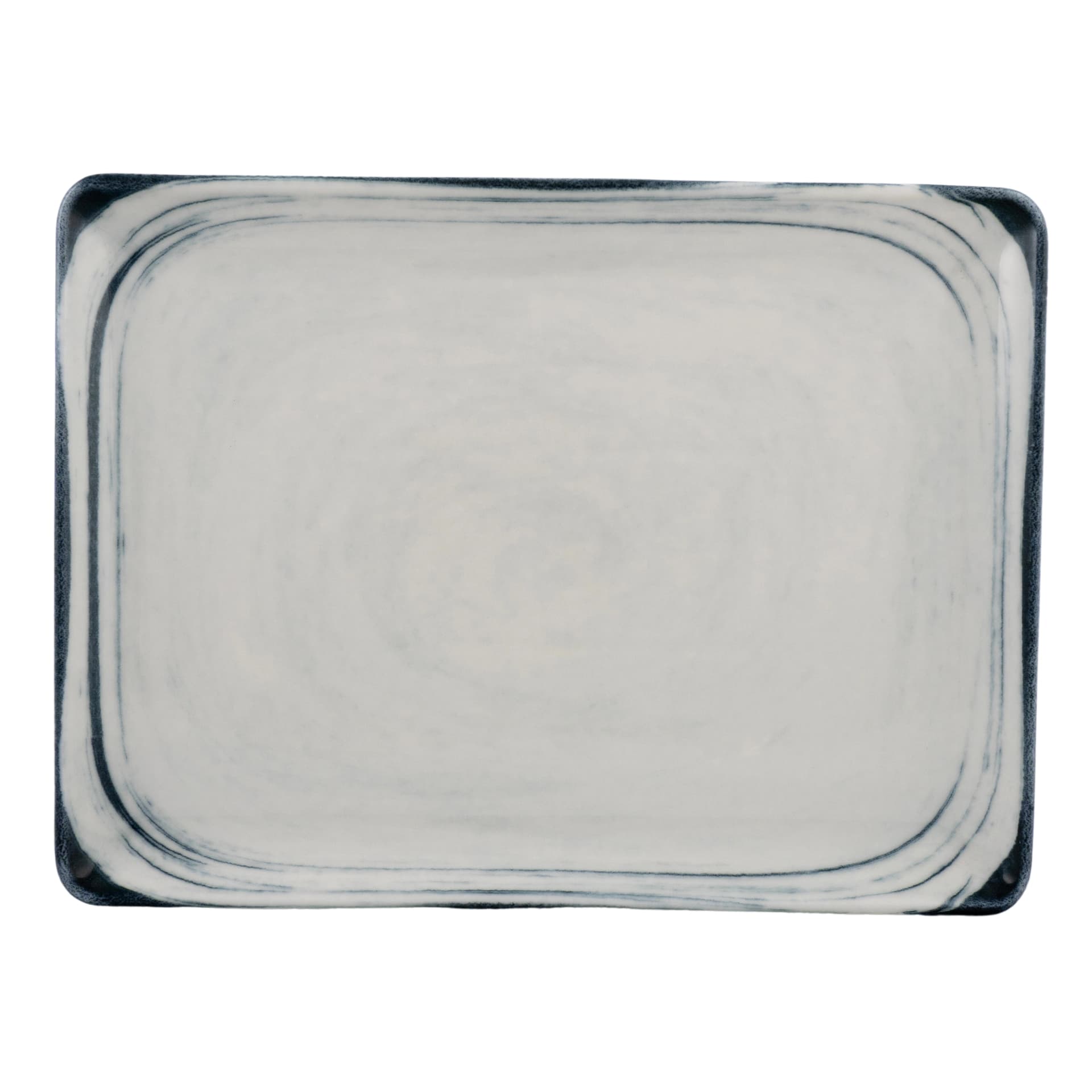 Тарелка KUTAHYA серии Frame BNTAN30x22DU890670, плоская прямоугольная без полей , 30х22см, h2,3см