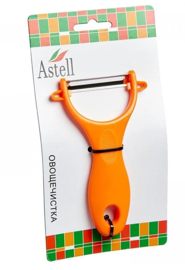 Astell Овощечистка AST-004-ОВ-002 (нерж. + пластик)