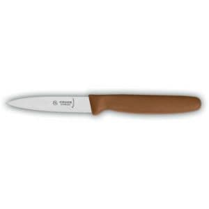 Нож для чистки L 8см с заостренным лезвием GIESSER 8315 sp 8,0 br