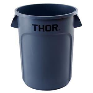 Контейнер THOR D 560мм H 700мм 121л пластик серый TRUST 1013GY