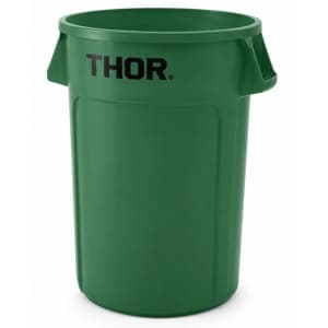 Контейнер THOR D 610мм H 800мм 166л пластик зеленый TRUST 1014GN