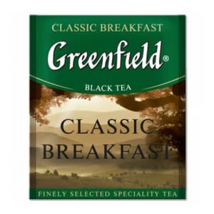 Чай черный пакетированный Greenfield Классик Брекфаст
