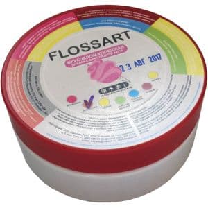 Смесь вкусоароматическая для сахарной ваты, FlossArt апельсин, 0.15кг.