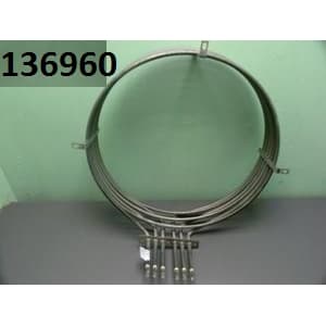 ТЭН-Б3-9000W ТЭН Б-9000W/220V круглый d395мм ПКА6-1/1ПМ (ВМ) Abat 12000060012