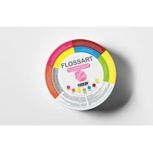 Смесь вкусоароматическая для сахарной ваты, FlossArt вишня, 0.35кг.