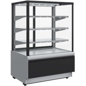 Витрина холодильная Carboma KC70 VV 0,6-1 STANDARD 9006-9005 (ВХСв-0,6д Carboma Cube Люкс ТЕХНО)