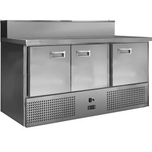 Стол для пиццы Финист СХСнпц-700-3 (1485х700х1060) (8GN1/3 c крышкой)