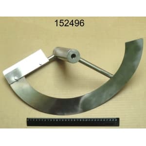 Вал с мешалкой в сборе SL20 ( вал с двумя лысками) RoboLabs 32243
