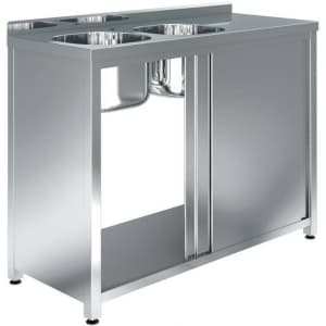 Ванна моечная Assum СПКБ-12/6-2ВЛ4 (1200х600х850)