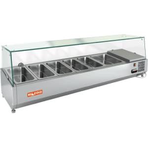 Витрина холодильная настольная HICOLD VRX 1500 1/3