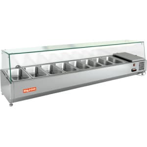 Витрина холодильная настольная HICOLD VRX 1800 1/3