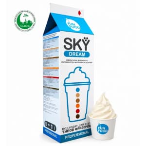 Смесь для мороженого и коктейлей ПЛОМБИР СЛИВОЧНЫЙ Sky Dream 0,7 кг