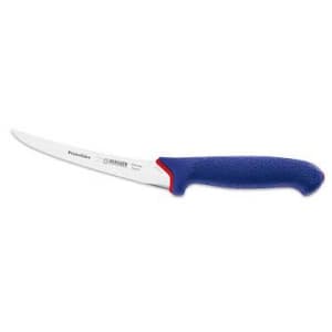 Нож обвалочный L 15см с узким гибким лезвием с синей ручкой GIESSER 12250 15 b