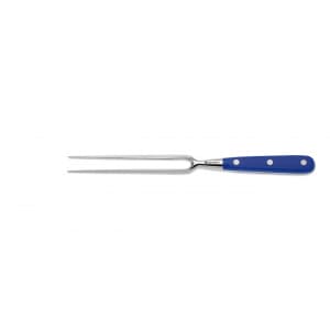 Вилка поварская L 18см кованая Classic синяя ручка GIESSER 9410 p 18 b