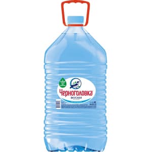 Вода питьевая негазированная ЧЕРНОГОЛОВКА, ПЭТ 5л