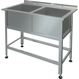 Ванна моечная Марихолодмаш МБ-2-0,3-0,53/1,01 (ванна из AISI 430, t=1,0)