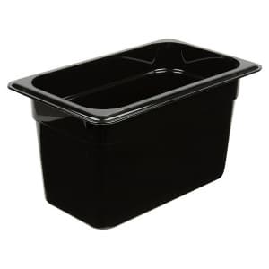 Гастроемкость GN1/4х150 поликарбонат черный Enigma Cookware 1/4*150mm black