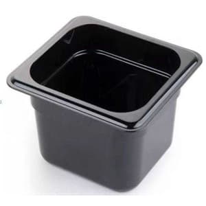 Гастроемкость GN1/6х65 поликарбонат черный Enigma Cookware 1/6*65mm black