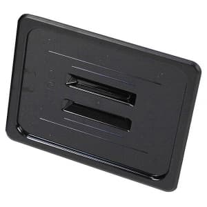 Крышка для гастроемкости GN1/4 с ручкой поликарбонат черный Enigma Cookware 1/4 LID black
