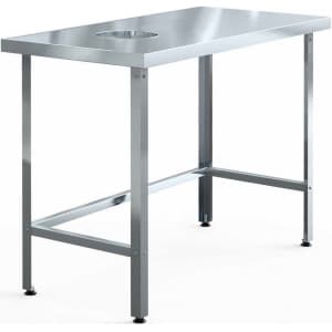 Стол для сбора отходов Assum СПСО-П-12/7-ОЛ Н (1200х700х850) (без борта, сварной)