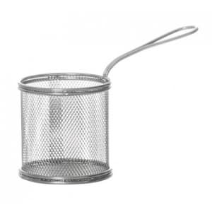 Корзинка для картофеля фри с ручкой D 9см h 9см LUXSTAHL кт134