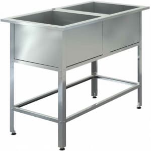 Ванна моечная Assum ВМС-С-2/530 (1250х630х850) (мойка AISI201)