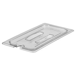 Крышка для гастроемкости GN1/3 с ручкой и вырезом поликарбонат Enigma Cookware 1/3 LID1