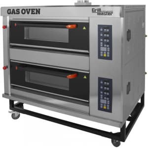 Печь подовая Grill Master ШЖГ/2 (400 C, с пароувлажнением)