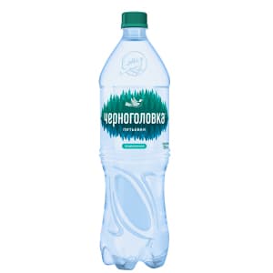 Вода питьевая газированная ЧЕРНОГОЛОВКА, ПЭТ 1,5л
