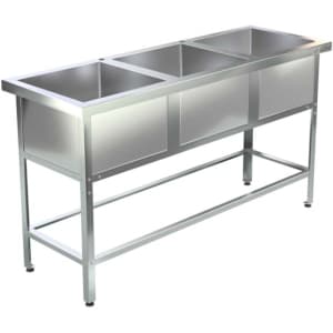 Ванна моечная Assum ВМС-П-3/400 (1500х500х850)