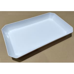 Салатник восьмиугольный 5.8л 50.8см w 30.5см h 5.5см белый пластик Enigma Cookware SJ1220 White