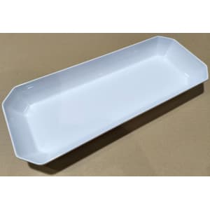 Салатник восьмиугольный 3.6л 50.8см w 20.3см h 5.3см белый пластик Enigma Cookware SJ0820 White