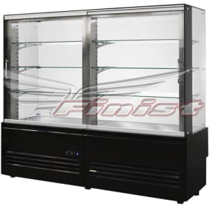 Витрина холодильная Финист AIR DOUBLE LUX ADL-180-6-153 (черный муар)