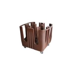 Тележка для посуды NORMA L 90см w72см h 77см пластик коричневый NORMA F4766
