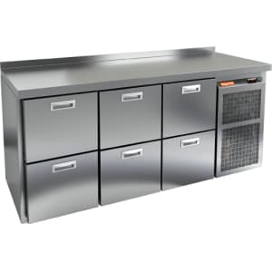 Стол морозильный HICOLD GN 222 BR2 BT (+100мм столешн.)