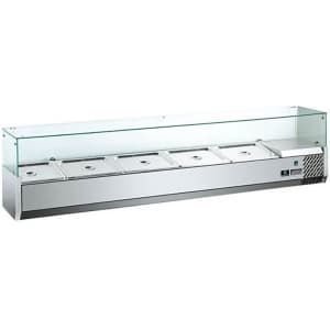 Витрина холодильная настольная Hurakan HKN-VRX1400/330