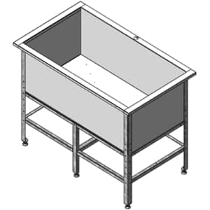 Ванна котломоечная Assum ВКС-С-1/600/1250 (1350х700х850)