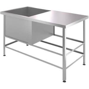 Ванна моечная Assum ВСРП-С-4/15-Л (1500х600х850)
