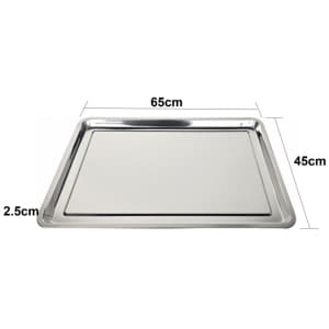 Противень 650х450х25мм нерж.сталь Enigma Cookware SSFP6545