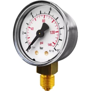 Манометр радиальный для систем ХВС BWT Manometer 1/4 0-10 bar radial